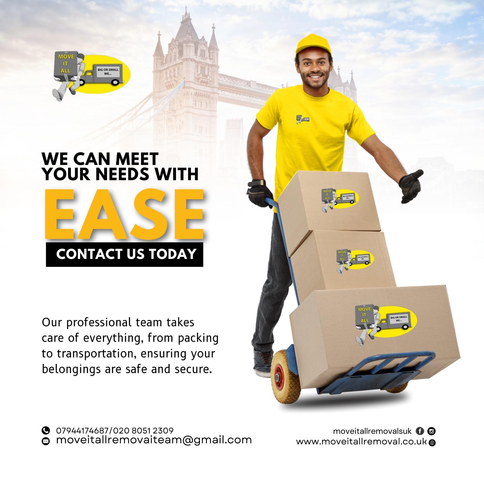 Simplify Your Move with Move It All Removals – Your Trusted Moving Partner